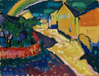 Murnau – Landscape with Rainbow