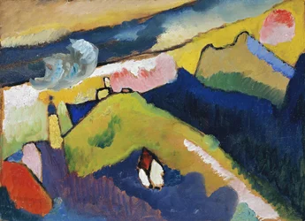 Murnau, Mountain Landscape with Church