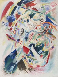Panel for Edwin R Campbell No. 4, Painting by Vassily Kandinsky
