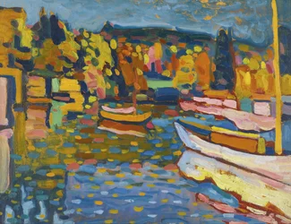 Study for Autumn Landscape with Boats