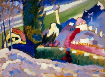 Winter Landscape with Church. 1910-11