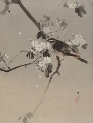 Birds on a Flowering Branch