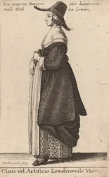 Wife of a London Citizen or Artisan, 1643