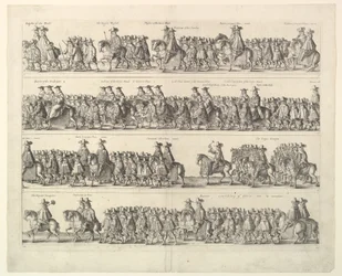 Coronation Procession of Charles II Through London, 1662