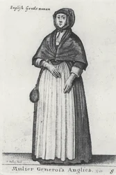 English Gentlewoman, 1643