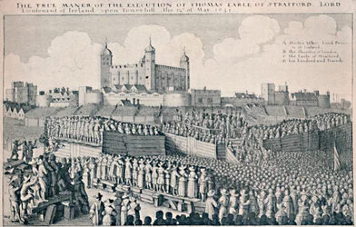 Execution of the Earl of Strafford