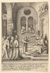 Jesus Again Before Caiaphas