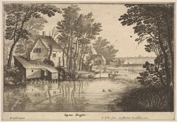 Landscape with an Angler