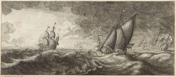 Seascape in a Storm