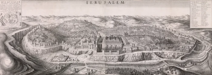 Prospect of Jerusalem, 1660