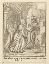 The Abbess, from the Dance of Death