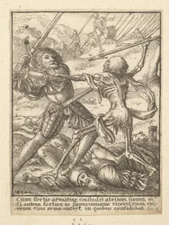 The Knight, from the Dance of Death