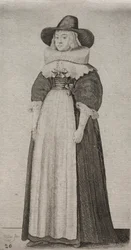 The Several Habits of English Women, from the Nobility to the Country Women, 1640