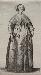 The Several Habits of English Women, from the Nobility to the Country Women, 1640