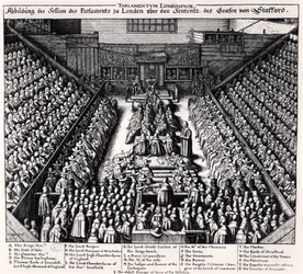 The Trial of the Thomas Wentworth, Earl of Strafford in 1641