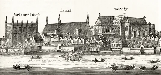 Westminster in 1647, from 