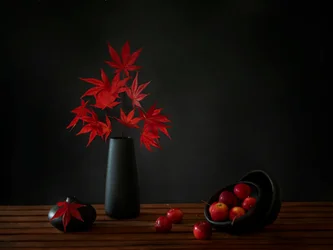 Red Maple Still Life