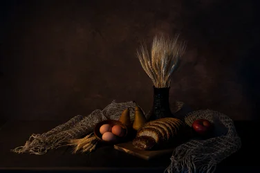 Rustic Harvest Still Life