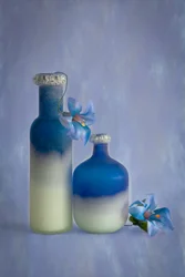 Serene Blue Still Life