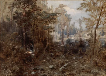 Forest Landscape near Näsijärvi (Unfinished)