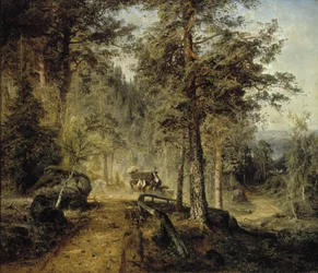 Road in Häme (A Hot Summer Day)