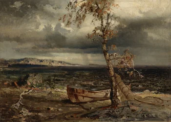 Storm on Lake Näsijärvi