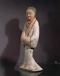 Lady in a standing position