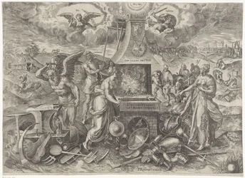 The Power of Peace, 1577 (title on object) Allegories on the Renewed Period of Peace in the Netherlands (series title)