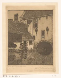 Rear Facade of the Town Hall in Oud-Beijerland