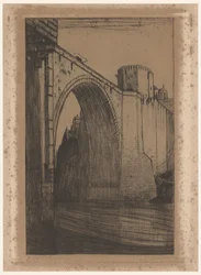 Puente de Alcántara over the Tagus in Toledo