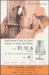 John Gardner Crystal Glassware