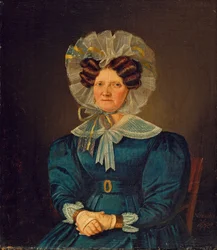 Portrait of Mette Sophie Fuglsang, the Artist