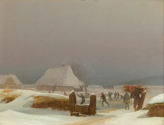 Winter Landscape from Funen