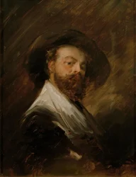 Self-Portrait in Dutch Costume