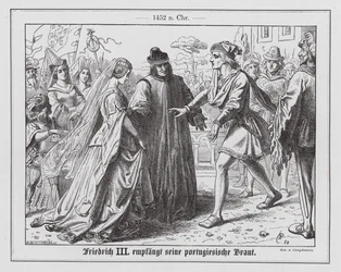 The Holy Roman Emperor Frederick III Welcoming His Fiancee, Eleanor of Portugal