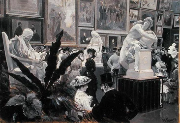 At the Vienna International Art Exhibition of 1882