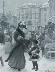 The Christmas Fair Am Hof, 1901