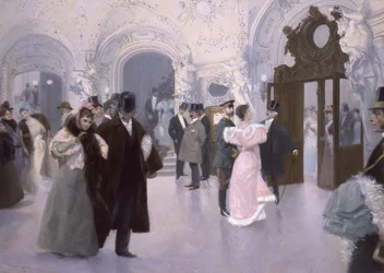 The Vestibule of the Theatre