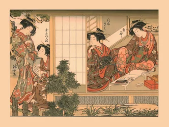 Japanese Beauties, 1776, 1886