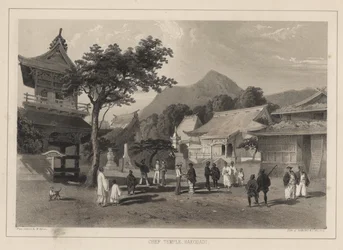 Chief Temple, Hakodadi, 1855