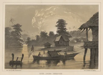 River Jurono, Singapore, 1855
