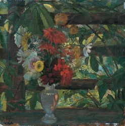 Arbor with Flowers