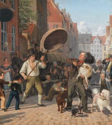 A Street Scene in the Dogdays