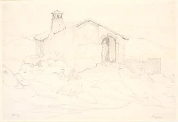 Mountain Landscape with a Cottage