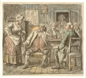 Collegium Politicum. From Ludvig Holberg’s The Political Tinker, Act I, Scene 2.