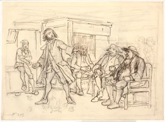 Erasmus Montanus Disputing with Per Degn
