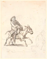 Priest on a Galloping Donkey