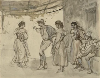 Saltarello Dance