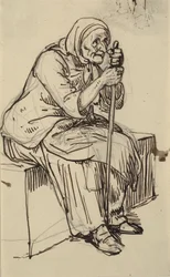 Seated Old Woman