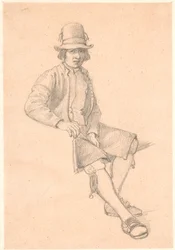 Seated Young Dalkarl